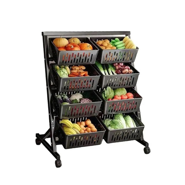 FRUIT & VEGETABLE METAL STORAGE RACK