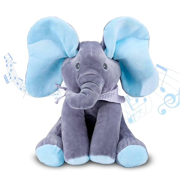 PEEK A BOO ANIMATED ELEPHANT TOY