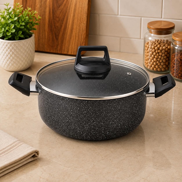 THE HARVEST SINGLE PC CASSEROLE 24 CM