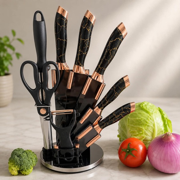 KUNSION 9 PCS KNIFE SET